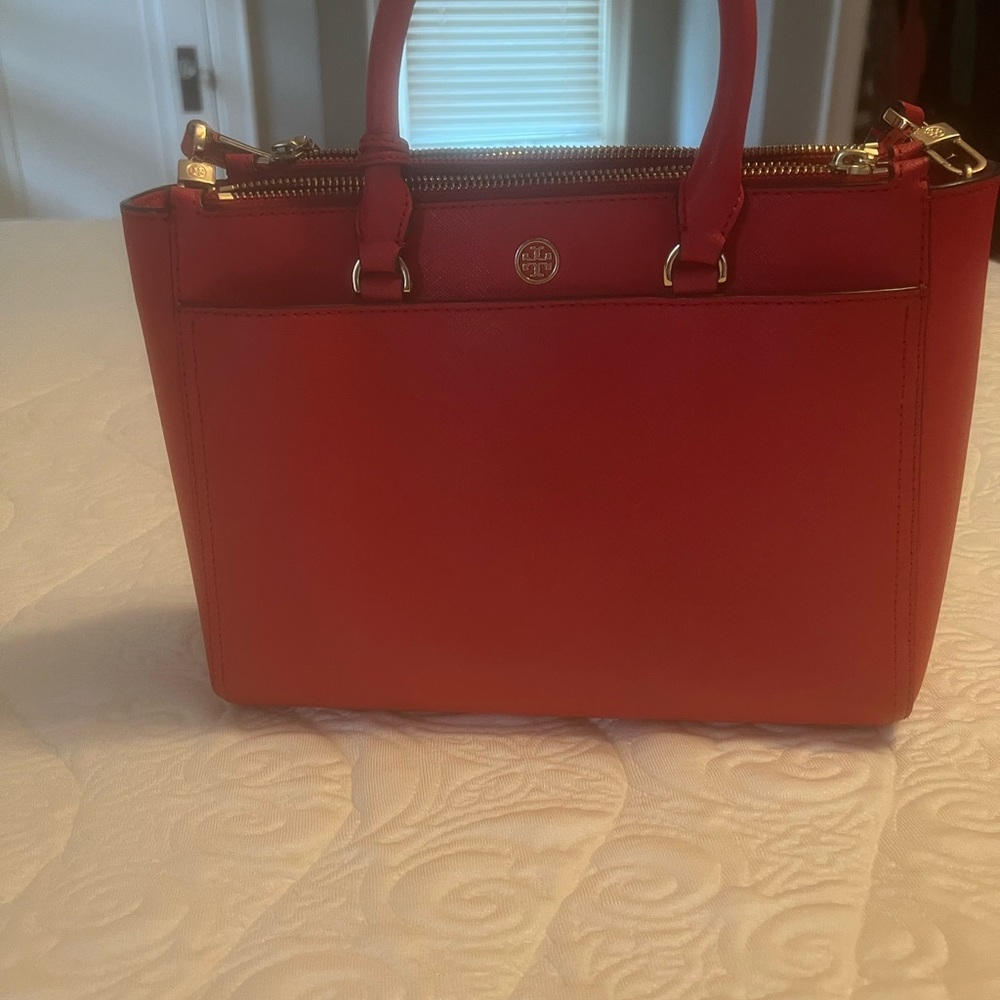 Tory Burch Robinson satchel.
